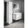 Bathroom set SITIA 80, white matt - Bela mat barva - Sapho - SITIA - 24 - MDF/laminat - 800 - 9.6 - Backlit mirrors - 14