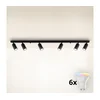 Brilagi - LED RGBW prigušiva spot rasveta SELE DIAMANT 6xGU10/6,5W/230V Wi-Fi crna