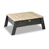 Pieskovisko stôl Aksent sand table Exit Toys z cyprusového dreva s krytom objem 180 kg ET52052206