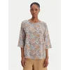 Weekend Max Mara Bluza 2615111142 Modra Relaxed Fit