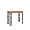 Ityhome Ityhome 90 x 77 konzolna miza rjava, (20847567)