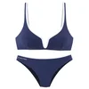 Elbsand Bikini mornarska / bela