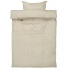 Set satenske posteljine STELLA 140x200 natur