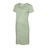 MAMALICIOUS Spalna srajca pastelno zelena/off-bela