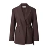 EDITED Blazer Alaula rjava/temno rjava