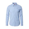 Tommy Jeans Srajca svetlo modra/krvavo rdeča/bela