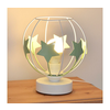 Dečija stona lampa STARS 1xE27/15W/230V zelena/bela