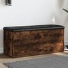 Klupa za pohranu boja hrasta 102x42x45 cm od konstruiranog drva