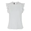 PIECES Bluza, bela