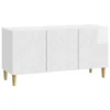 TV ormar 99 x 34,5 x 50 cm Bijela visokog sjaja