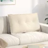 Jastuk za leđa Krema 80 x 50 cm Kordura tekstil