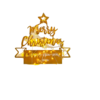 WALLXPERT XMASGOLD 004 Zidna dekoracija