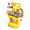 Alltoys Igralni komplet 2 v 1 v kovčku – gradbena vozila