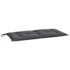 Vidaxl Blazina za vrtno klop antracit 100x50x7 cm oxford tkanina