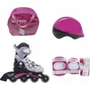 Roleri PW-116A Dalmatinac Rozi set kaciga I štitnici PVC ABEC5 S(30-33) ACTION