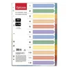 Optima - Pregradni karton 1-12 A4 PP Optima, 12 barv