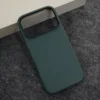 Maska Beautiful Shine Leather za iPhone 17 Pro zelena