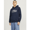Dark blue mens hoodie Jack & Jones Outdoor - Mens