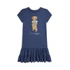 Polo Ralph Lauren Vsakodnevna obleka 313B20040001 Mornarsko modra Regular Fit