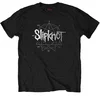 Slipknot Logo Star (Embellished) Black L Majica