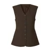 SELECTED Telovnik SLWFITTED rjava