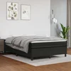 Okvir za krevet s oprugom crni 140x200 cm od umjetne kože