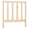 Vidaxl Posteljno vzglavje 95x4x100 cm trdna borovina