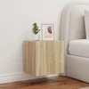 Zidni TV ormarići LED 2 kom boja hrasta sonome 40,5x35x40 cm