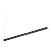 Ideal Lux - LED luster na sajli DESK WIDE LED/36W/230V CRI 90 120 cm crna