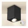 Brilagi - LED RGBW prigušiva spot svetiljka MIA 1xGU10/6W/230V 100x80 mm crna