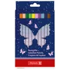 BOJE DRVENE 12BOJA JUMBO TROKUTASTE BUTTERFLY BRUNNEN 10-29856 322 BLISTER