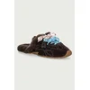 Nokwol copati ženski usnjeni Atlas Mule Brown Suede