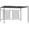 Sjenica s pomičnim krovom 4 x 3 x 2,3 m antracit 180 g/m2