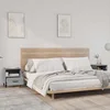 Vidaxl vidaXL Nočne omarice, komplet 2 kosov, siv hrast sonoma, material na osnovi lesa