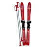 Kubisport Otroške smuči 90cm rdeče
