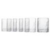 6-piece water glass set, made of glass, 285ml, Oak - Borgonovo