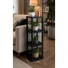 HANAH HOME Višenamenska polica Sakura 4 Black