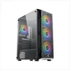 KSIGMATEK kućište ATKS Mid-Tover Gaming Ks Crna V/Tg, Metalic Mesh Fp, 4Ks120Mm Ks24F fiksni Rgb, En46621