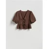 Reserved - Bluza od mešavine lana