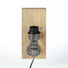 Opviq Pp064 Zidna lampa, Braon-Crna