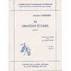 ANDERSEN:24 GRANDES ETUDES OP.15 VOL.1