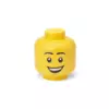 LEGO glava za odlaganje (mala): Srećni dečak
