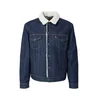 LEVIS Prehodna jakna Type III Sherpa Trucker moder denim
