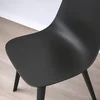 STENSELE / ODGER Sto i 2 stolice, boja antracita boja antracita/boja antracita, 70x70 cm