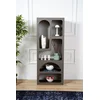 Hanah Home Polica 60x150x32cm Antracit