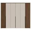 Ormar Sa Klasičnim Vratima Ravenna 270/225/52 cm boja orahovog drveta, kašmir