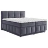 Carryhome BOXSPRING POSTELJA 160 cm x 200 cm , tekstil temno modra