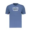 Calvin Klein Jeans Majica Logo Graphic  kraljevo modra / črna / bela