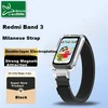 Chensong Zamenska narukvica za pametni sat za Xiaomi Smart Band 8, Crna