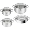Tefal Duetto+ 8-delni set posode, 16/20/24/24 cm + pokrov (G719S855)